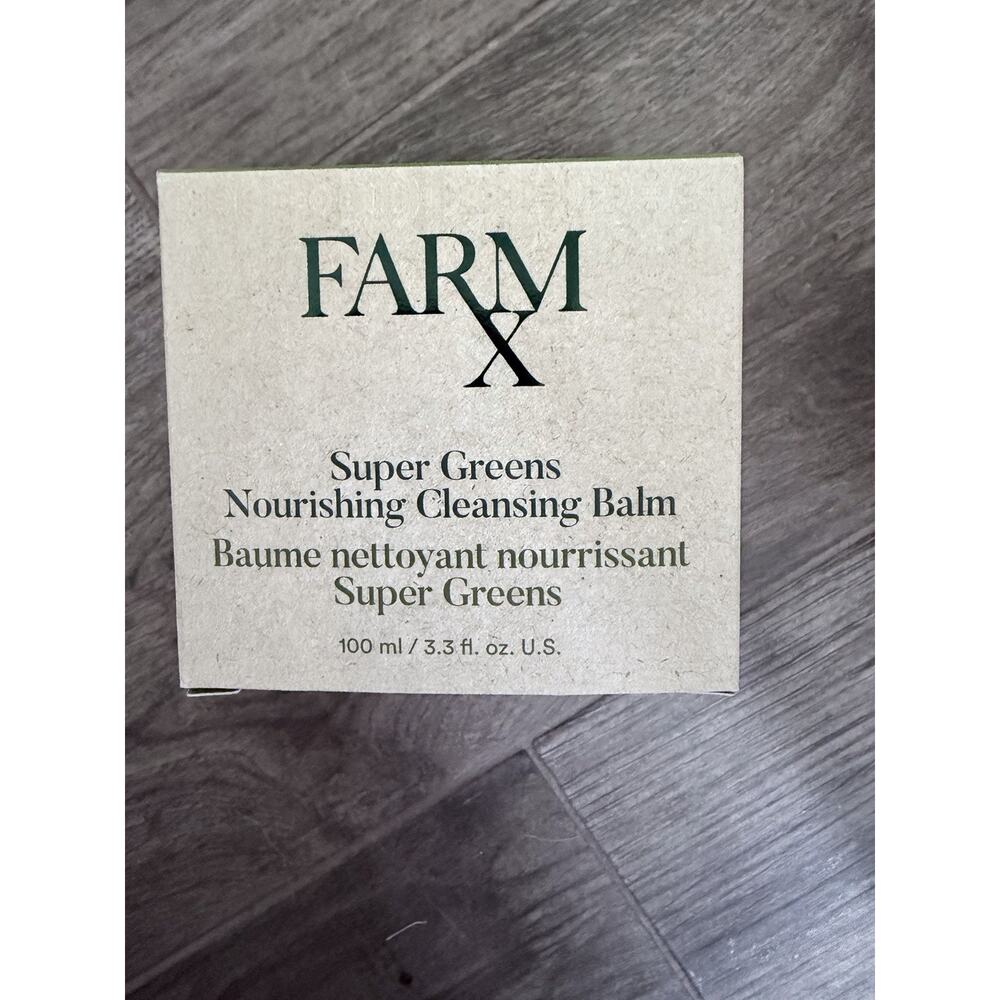 Farmx Super Greens Nourishing Cleansing Balm 3.5 oz New Sealed